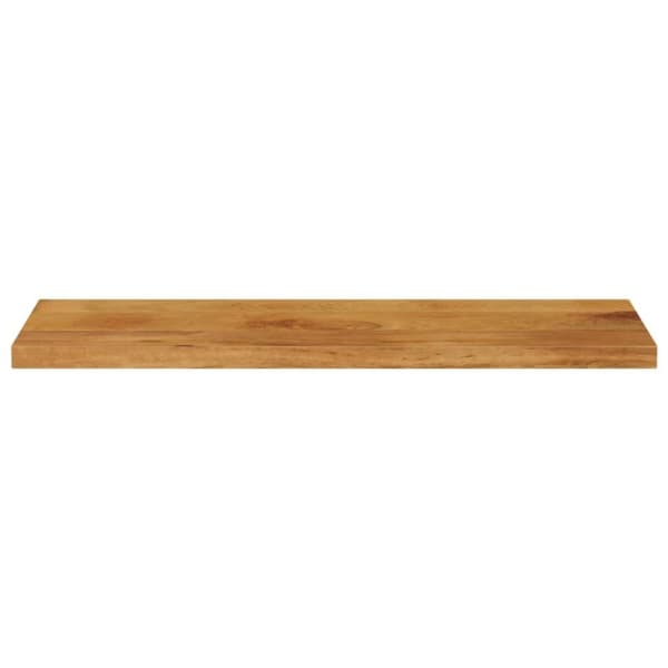 vidaXL bordplade 80x30x2,5 cm rektangulær massivt mangotræ