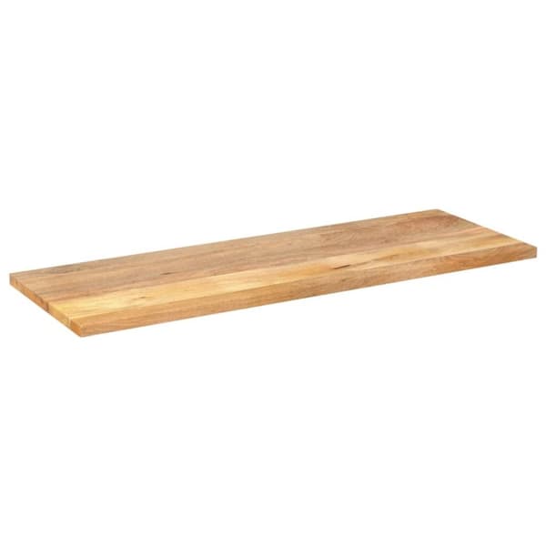 vidaXL bordplade 160x50x3,8 cm rektangulær massivt mangotræ