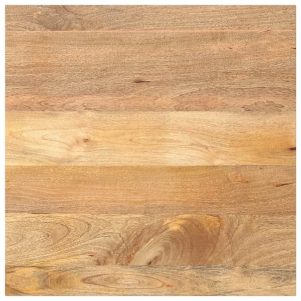 vidaXL bordplade 80x80x2.5 cm firkantet massivt mangotræ