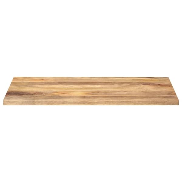 vidaXL Bordplate 100x70x3,8 cm rektangulær heltre mango