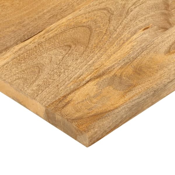 vidaXL Bordplate 100x70x3,8 cm rektangulær heltre mango