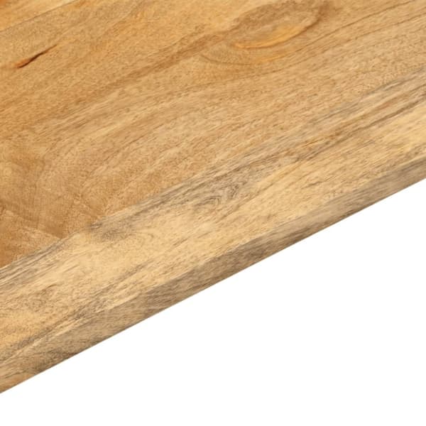 vidaXL Bordplate 100x70x3,8 cm rektangulær heltre mango