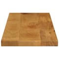 Miniatyrbilde 4 av 9: vidaXL Bordplate 80x20x2,5 cm rektangulær heltre mango