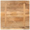 Miniatyrbilde 5 av 9: vidaXL Bordplate 80x80x2,5 cm firkantet heltre mango