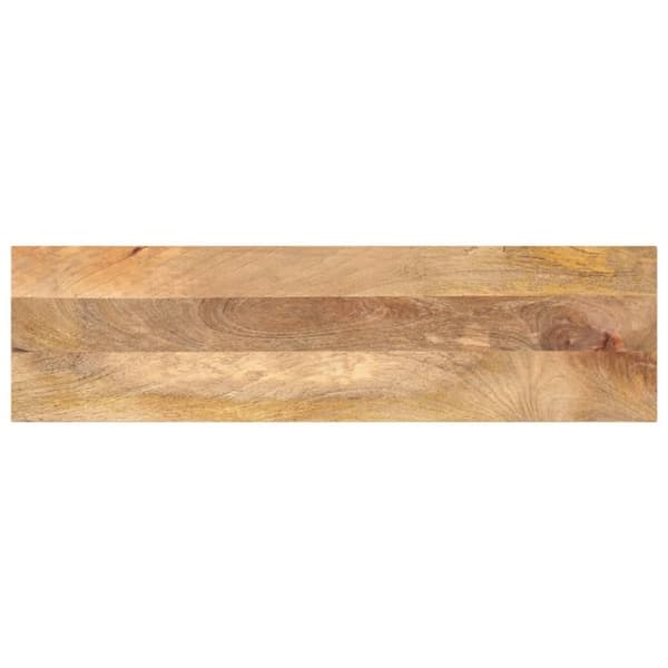 vidaXL Bordplate 120x40x2,5 cm rektangulær heltre mango