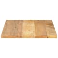 Miniatyrbilde 4 av 9: vidaXL Bordplate 80x50x3,8 cm rektangulær heltre mango