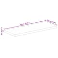 Pikkukuva 9 / 9: vidaXL Pöytälevy 70x40x2,5 cm suorakaide karkea täysi mangopuu
