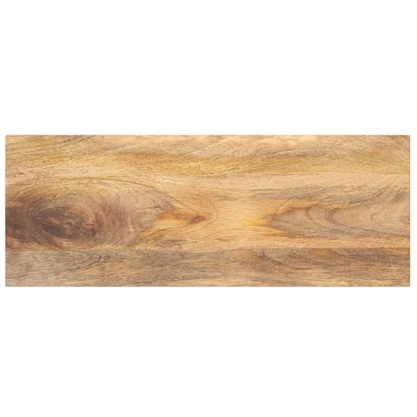 vidaXL Pöytälevy 70x40x2,5 cm suorakaide karkea täysi mangopuu