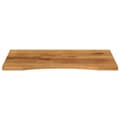 Miniatyrbilde 3 av 8: vidaXL Skrivebordsplate med kurve 100x60x2,5 cm heltre grovt mangotre