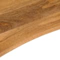 Miniatyrbilde 7 av 8: vidaXL Skrivebordsplate med kurve 100x60x2,5 cm heltre grovt mangotre