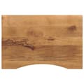 Miniatyrbilde 1 av 8: vidaXL Skrivebordsplate med kurve 100x60x2,5 cm heltre grovt mangotre