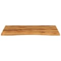 Miniatyrbilde 3 av 8: vidaXL Skrivebordsplate med kurve 110x80x2,5 cm heltre grovt mangotre