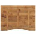 Miniatyrbilde 5 av 8: vidaXL Skrivebordsplate med kurve 110x80x2,5 cm heltre grovt mangotre