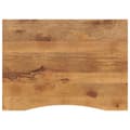 Miniatyrbilde 1 av 8: vidaXL Skrivebordsplate med kurve 110x80x2,5 cm heltre grovt mangotre