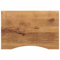 Miniatyrbilde 1 av 8: vidaXL Skrivebordsplate med kurve 90x50x2,5 cm heltre grovt mangotre