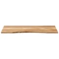 Miniatyrbilde 3 av 8: vidaXL Skrivebordsplate med kurve 110x50x2,5 cm heltre grovt mangotre