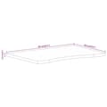 Miniatyrbilde 8 av 8: vidaXL Skrivebordsplate med kurve 90x60x2,5 cm heltre grovt mangotre