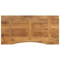 Miniatyrbilde 5 av 8: vidaXL Skrivebordsplate med kurve 140x50x2,5 cm heltre grovt mangotre