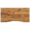 Miniatyrbilde 1 av 8: vidaXL Skrivebordsplate med kurve 140x50x2,5 cm heltre grovt mangotre