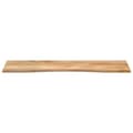 Miniatyrbilde 3 av 8: vidaXL Skrivebordsplate med kurve 160x50x2,5 cm heltre grovt mangotre