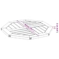 Pikkukuva 8 / 8: vidaXL Pöytälevy 50x50x2 cm Kahdeksankulmainen massiivipuu akaasia