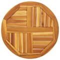 Miniatyrbilde 1 av 8: vidaXL Bordplate Ø60x2 cm rund heltre akasie