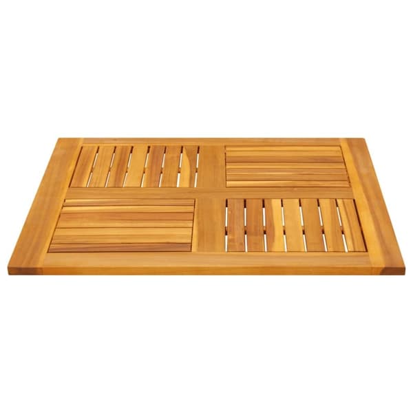 vidaXL Pöytälevy 80x80x2,2 cm neliö täysi akasiapuu