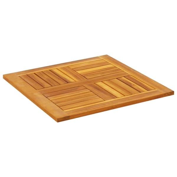 vidaXL Bordplate 60x60x2 cm firkantet heltre akasie