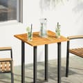 Miniatyrbilde 2 av 9: vidaXL Bordplate 60x60x2 cm firkantet heltre akasie