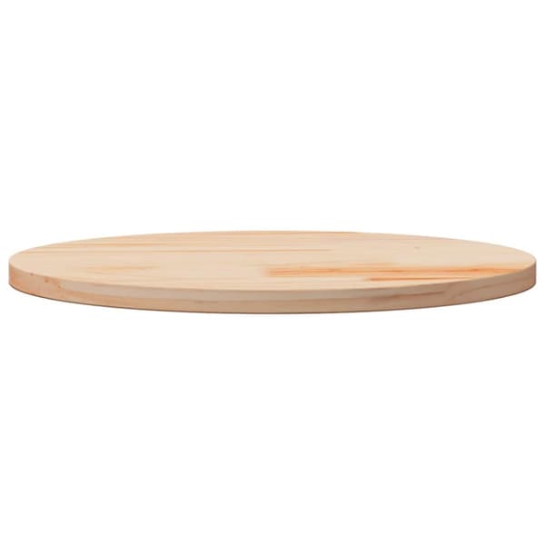 Bordsskiva Ø60x2,5 cm massiv furu