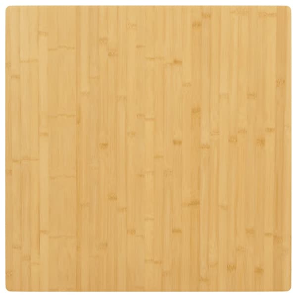 Bordsskiva 90x90x2,5 cm bambu