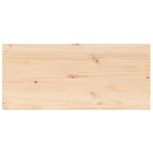 Bordsskiva 100x50x1,7 cm rektangulär massiv furu