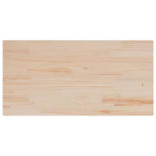 Bordsskiva 100x50x1,7 cm rektangulär massiv furu