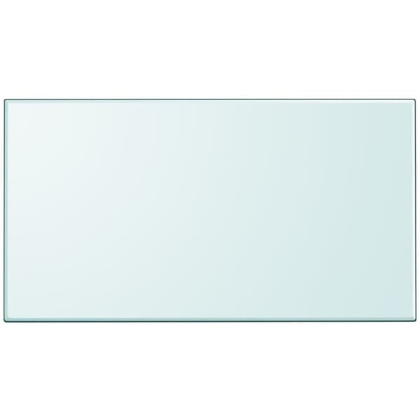 Bordsskiva härdat glas rektangulär 1200x650 mm