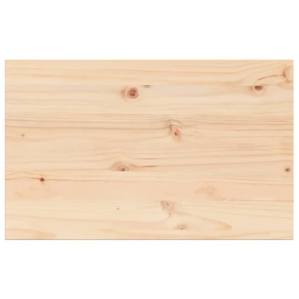 Bordsskiva 80x50x2,5 cm rektangulär massiv furu