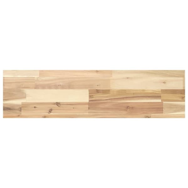 Bordsskiva 80x20x4 cm rektangulär massiv akacia