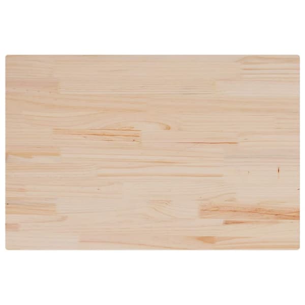 Bordsskiva 80x50x1,7 cm rektangulär massiv furu