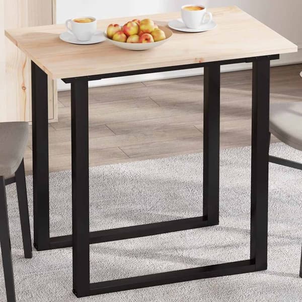 Bordsskiva 80x50x1,7 cm rektangulär massiv furu