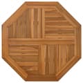 Miniatyrbild 2 av 2: Bordsskiva 80x80x2,5 cm åttakantig massiv teak