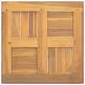 Miniatyrbild 2 av 2: Fyrkantig bordsskiva 40x40x2,5 cm massiv teak