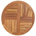 Miniatyrbild 2 av 2: Bordsskiva i massiv teak rund 2,5 cm 70 cm