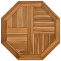 Miniatyrbild 2 av 2: Bordsskiva 50x50x2,5 cm åttakantig massiv teak