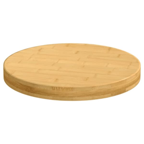 Bordsskiva Ø50x4 cm bambu