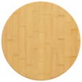Miniatyrbild 1 av 2: Bordsskiva Ø50x4 cm bambu