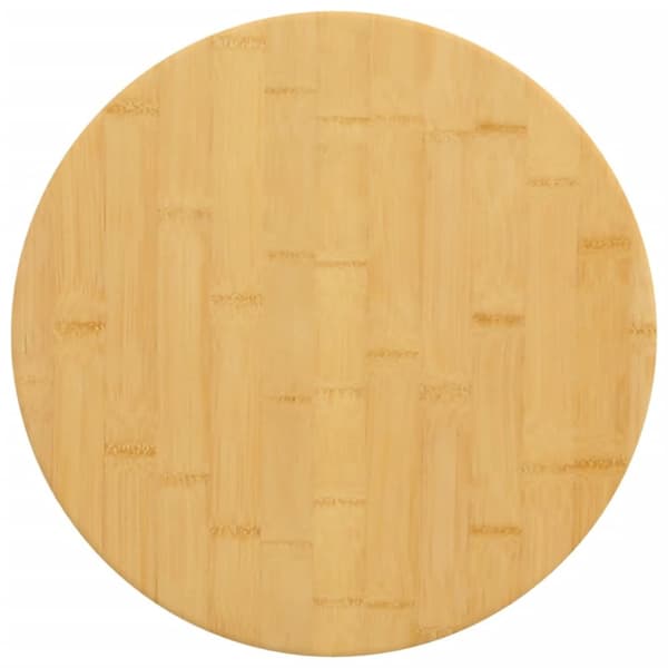 Bordsskiva Ø50x4 cm bambu