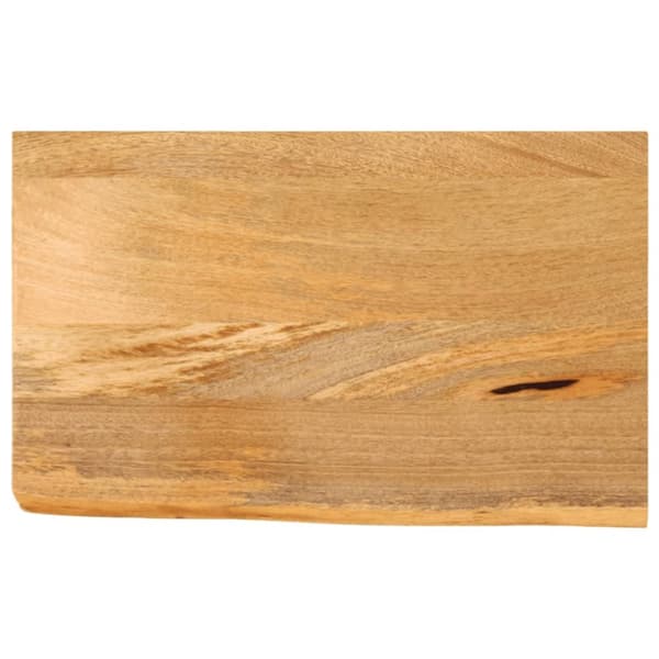 Bordsskiva 40x20x3,8 cm levande kant massivt mangoträ