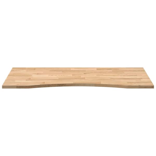 vidaXL Bordsskiva obehandlad 120x60x2,5 cm massiv ek rektangulär