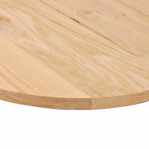 Bordsskiva 80x40x2 cm massiv ek oval