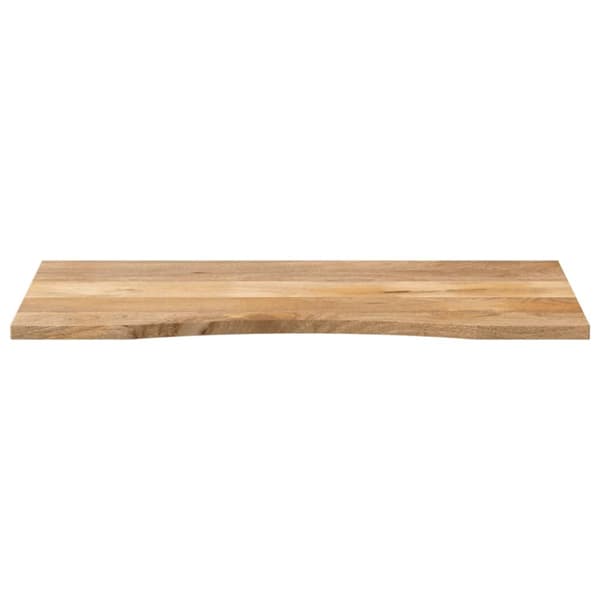 pöytätaso, jossa leikkaus 110x50x2,5 cm raaka mangopuu