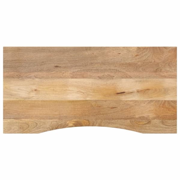 pöytätaso, jossa leikkaus 110x50x2,5 cm raaka mangopuu